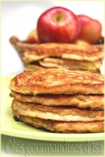 Pancakes pommes-cannelle