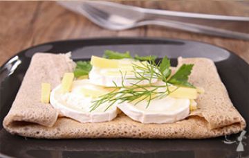 Galette bretonne aux 4 fromages Galette bretonne aux 4 fromages
