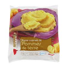Purée de pomme de terre congelée Purée de pomme de terre congelée