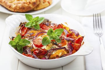 Petit gratin de légumes ensoleillés au comté