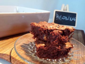 Brownie noix et noisettes