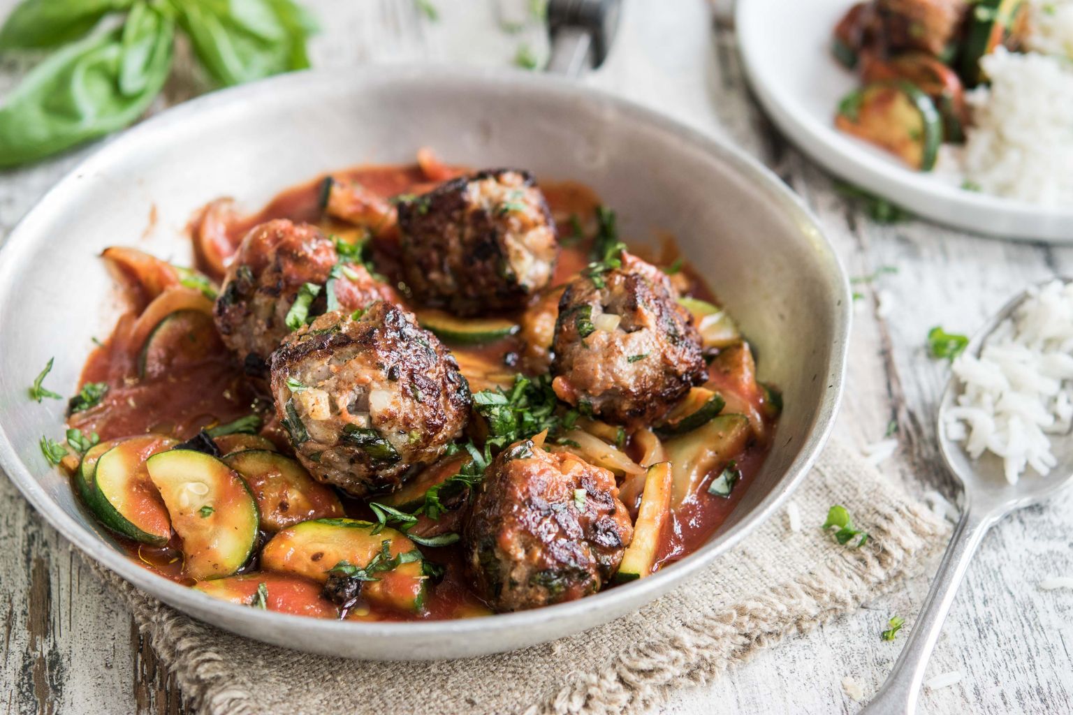Boulettes de porc à la provençale Boulettes de porc à la provençale