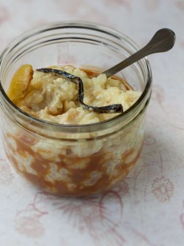 Riz au lait cuit au four