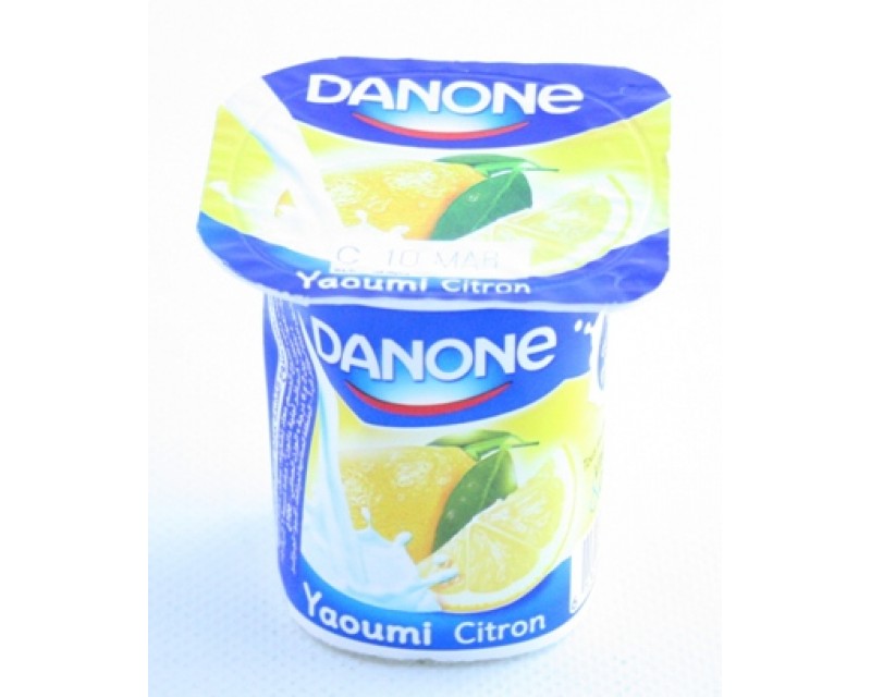 Yaourt aromatisé au citron Yaourt aromatisé au citron