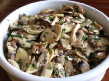 Salade de champignons de Paris Salade de champignons de Paris