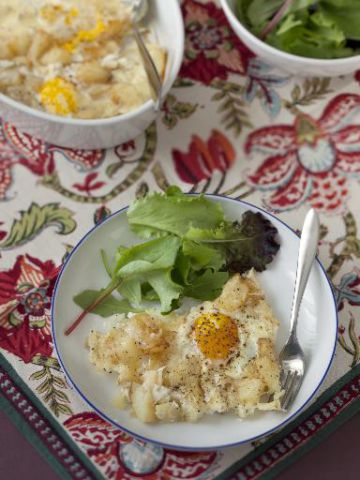 Oeuf au plat savoyard Oeuf au plat savoyard