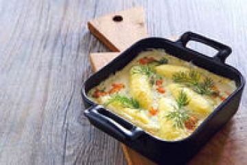 Gratin de mini-quenelles