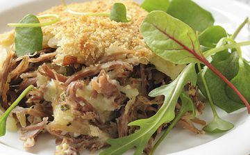 Parmentier de confit de canard Parmentier de confit de canard