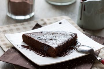 Gâteau tout simple au chocolat (vegan)