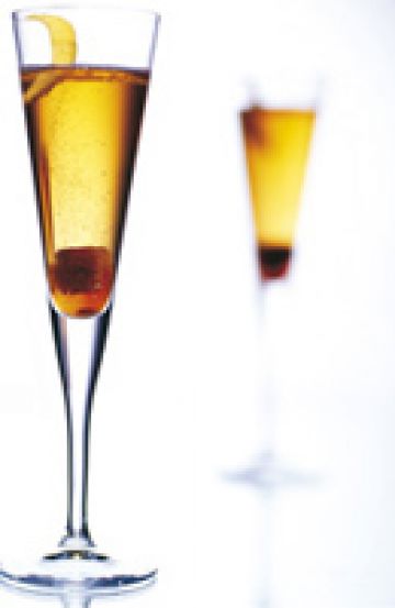 Champagne cocktail