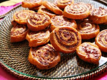 Feuilletés apéritifs au chorizo Feuilletés apéritifs au chorizo