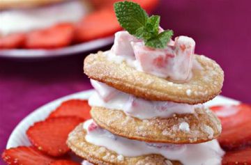 Mille-feuilles aux fraises