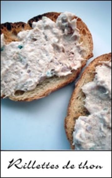 Rillettes de thon au Saint Môret Rillettes de thon au Saint Môret