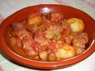 Sauté de veau aux olives Sauté de veau aux olives