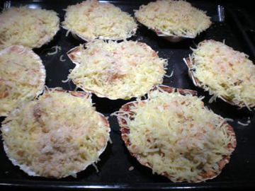 Coquilles st jacques gratinées