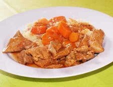 Sauté de dinde oriental Sauté de dinde oriental