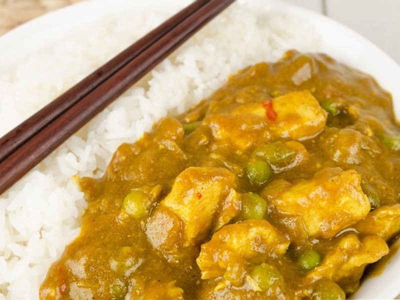 Poulet Thaï au curry au Thermomix Poulet Thaï au curry au Thermomix