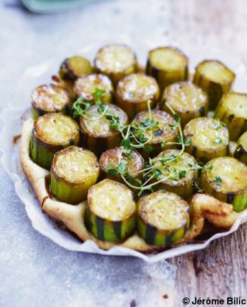 Tatin de courgettes Tatin de courgettes