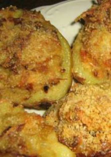 Pommes de terre farcies aux échalotes Pommes de terre farcies aux échalotes