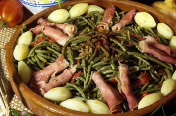 Haricots verts à la catalane Haricots verts à la catalane