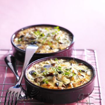 Clafoutis d’aubergine