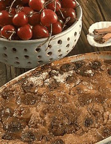 pudding aux cerises