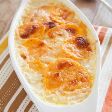Gratin aux pommes de terre et potiron au comté Gratin aux pommes de terre et potiron au comté