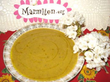 Soupe de légumes poêlés Soupe de légumes poêlés