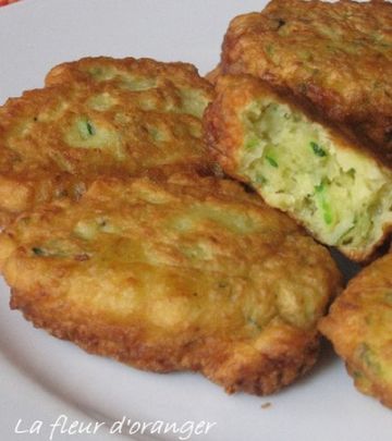 Beignets de courgettes faciles Beignets de courgettes faciles