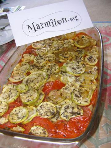 Tian de Courgettes et de Tomates Tian de Courgettes et de Tomates