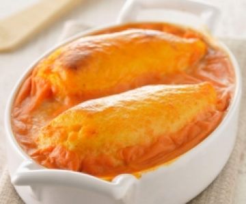 Quenelles gratinées à la sauce tomate Quenelles gratinées à la sauce tomate