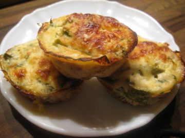 Petits flans thon asperges Petits flans thon asperges