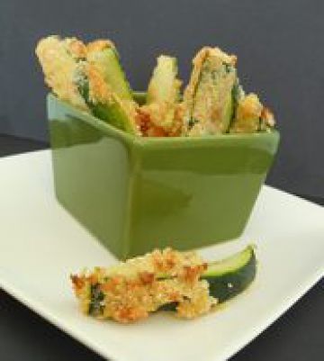 Frites de courgettes et parmesan Frites de courgettes et parmesan