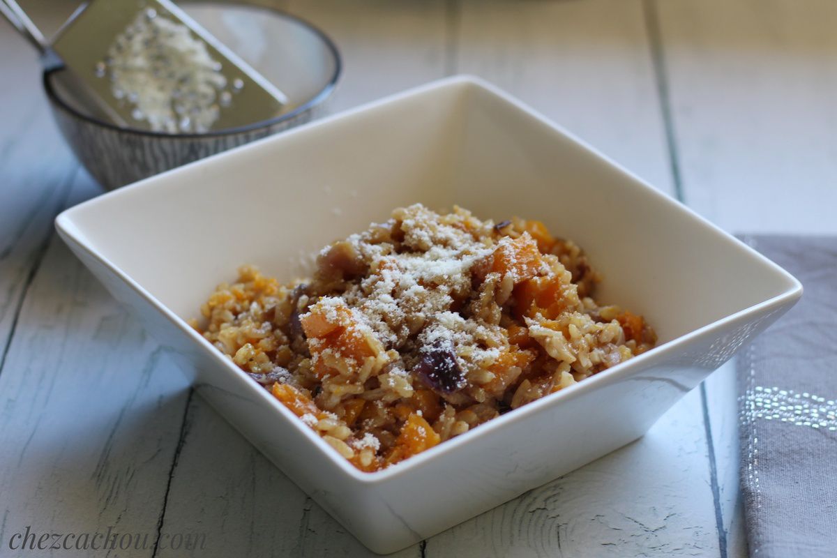 Risotto à la courge butternut au Cookeo Risotto à la courge butternut au Cookeo