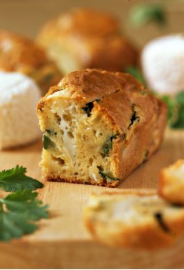 Cake aux courgettes et au fromage de chèvre Cake aux courgettes et au fromage de chèvre