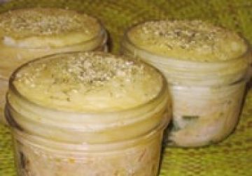 Hachis de saumon aux petits légumes Hachis de saumon aux petits légumes