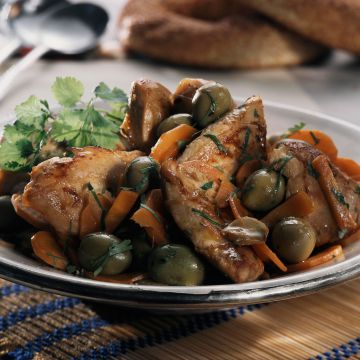 Tendron de veau aux olives