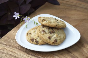 Cookies à la semoule de maïs aux pépites de chocolat Cookies à la semoule de maïs aux pépites de chocolat