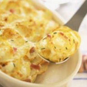 Gratin de pommes de terre au chèvre frais Gratin de pommes de terre au chèvre frais