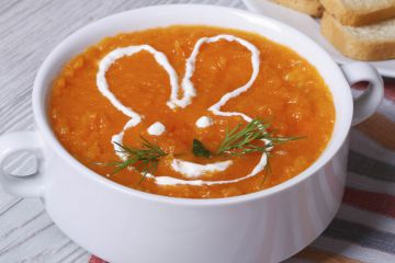 Soupe de carottes spécial Pâques Soupe de carottes spécial Pâques