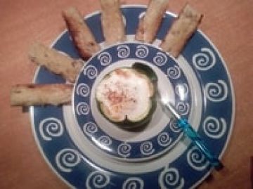 Oeuf en coque de courgette Oeuf en coque de courgette