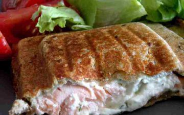 Croque-monsieur au saumon et Boursin Croque-monsieur au saumon et Boursin