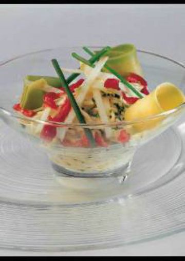 Remoulade de céleri à l'avocat Remoulade de céleri à l'avocat
