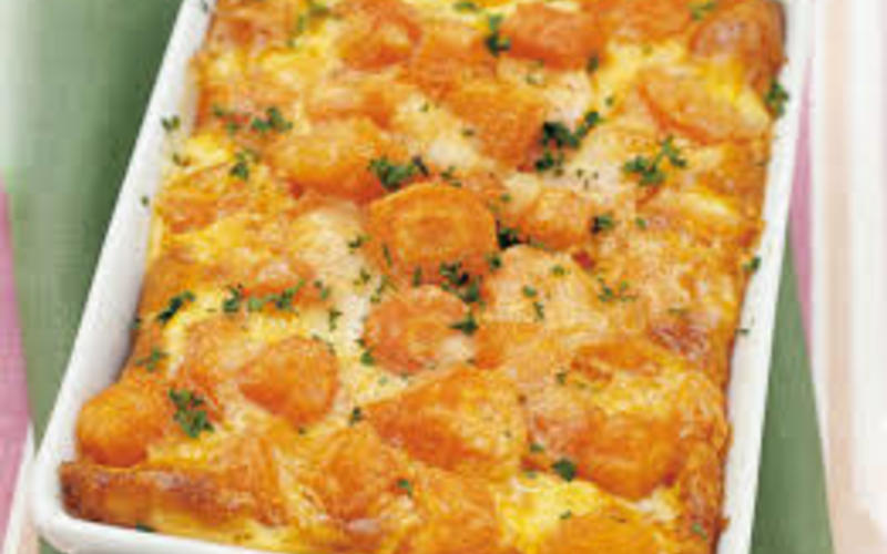 Gratin de carottes  et Butternut