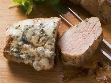 Roti de porc au roquefort Roti de porc au roquefort
