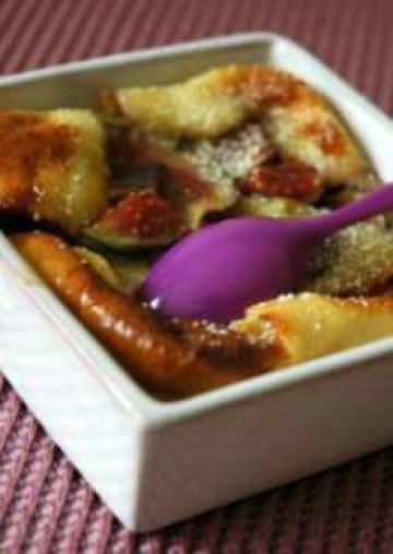 Clafoutis aux figues en ramequins