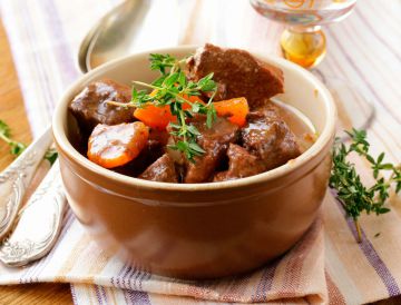 Boeuf mode au vin blanc Boeuf mode au vin blanc