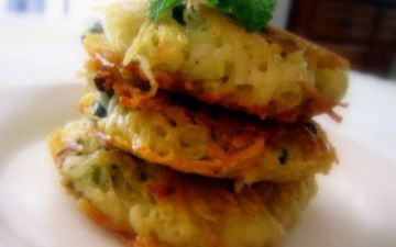 Galette pomme de terre et courgette Galette pomme de terre et courgette