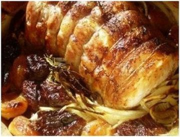 Rôti de porc aux abricots Rôti de porc aux abricots