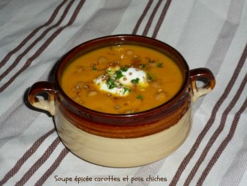 Soupe épicée carottes et pois chiches WWEB - 5 SP la part Soupe épicée carottes et pois chiches WWEB - 5 SP la part
